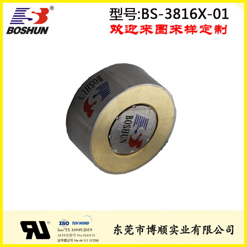 双线圈吸盘式电磁铁BS-3816X-01